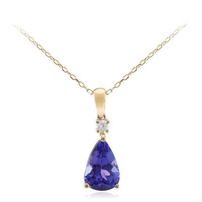 Collana in oro con Tanzanite AAA (CIRARI)