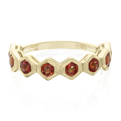 Anello in oro con Rubino Tanzania