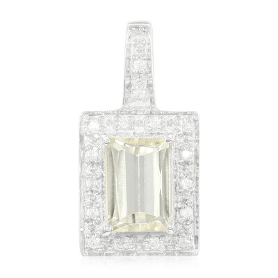 Ciondolo in argento con Kunzite Canarino