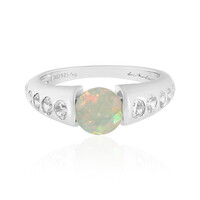 Anello in argento con Opale di Welo (de Melo)