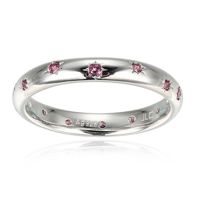 Anello in argento con Rodolite