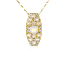 Collana in argento con Opale di Welo