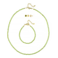 Parure in argento con Peridoto
