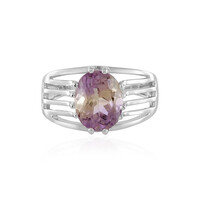Anello in argento con Ametrina