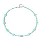 Collana in argento con Amazzonite