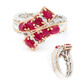 Anello in argento con Rubino della Birmania (Gems en Vogue)