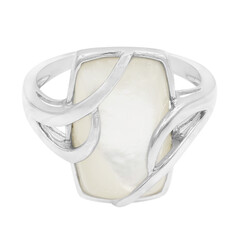 Anello in argento con Madreperla