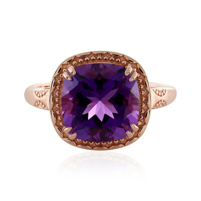 Anello in argento con Ametista del Marocco