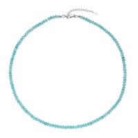 Collana in argento con Amazzonite