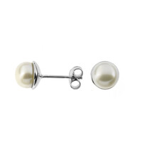 Orecchini in argento con Perla