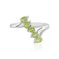 Anello in argento con Peridoto