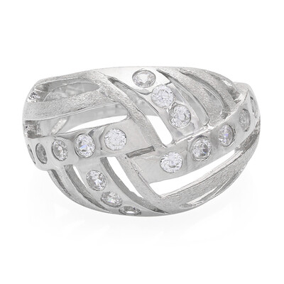 Anello in argento con Zircone
