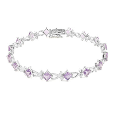 Bracciale in argento con Ametista
