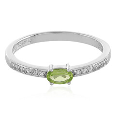 Anello in argento con Peridoto