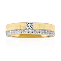 Anello in oro con Diamante IF (D)