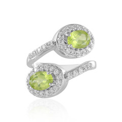 Anello in argento con Peridoto