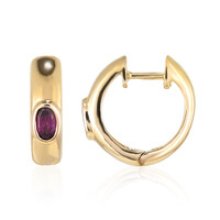 Orecchini in argento con Rodolite