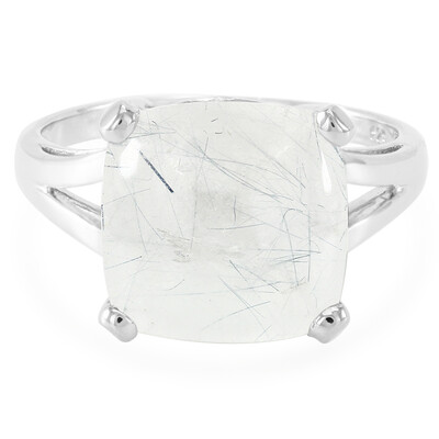Anello in argento con Quarzo Rutilato Mutuca