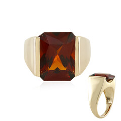Anello in oro con Granato Essonite (de Melo)