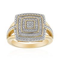 Anello in argento con Diamante I3 (I)