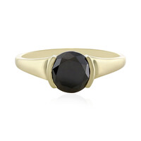 Anello in oro con Diamante Nero