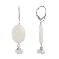 Orecchini in argento con Madreperla