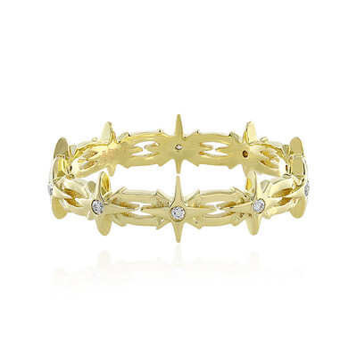 Anello in oro con Diamante Flawless (F) (LUCENT DIAMONDS)