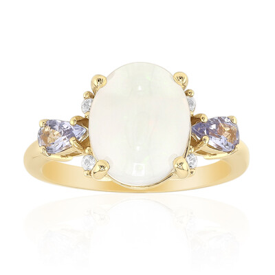 Anello in argento con Opale di Welo