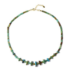 Collana in argento con Turchese Kingman