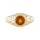 Anello in argento con Citrino Madeira