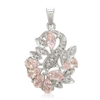 Ciondolo in argento con Tormaline Rosa Cuprian