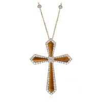 Collana in oro con Occhio di Tigre (CIRARI)