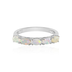 Anello in argento con Opale di Welo