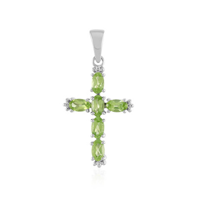 Ciondolo in argento con Peridoto