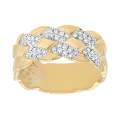 Anello in oro con Diamante SI2 (H)
