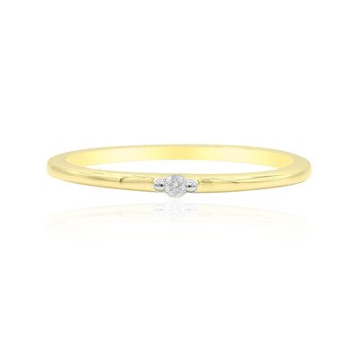 Anello in oro con Diamante SI2 (G) (Annette)