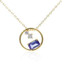Collana in oro con Tanzanite AAA (CIRARI)