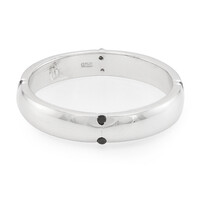 Anello in argento con Spinello Nero