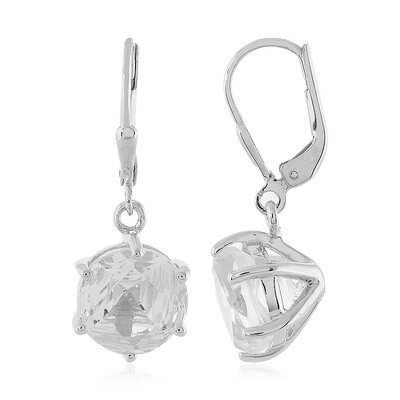 Orecchini in argento con Quarzo Bianco