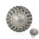 Anello in argento con Perla Mabe (Annette classic)