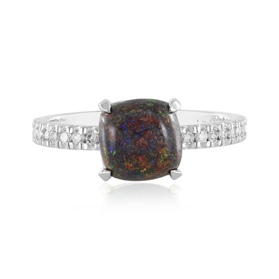 Anello in oro con Opale Matrice Andamooka (AMAYANI)