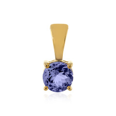 Ciondolo in oro con Tanzanite (non riscaldata)