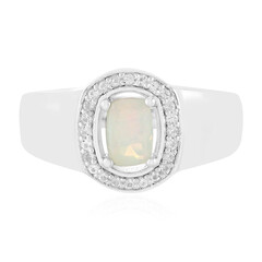 Anello in argento con Opale di Welo