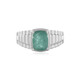 Anello in argento con Grandidierite