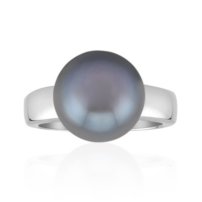 Anello in argento con Perla Mistica d'Acqua Dolce (TPC)