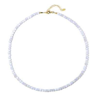 Collana in argento con Agata Blue Lace