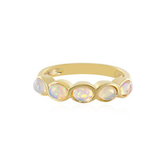 Anello in argento con Opale di Welo