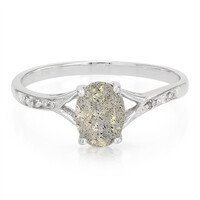 Anello in argento con Labradorite
