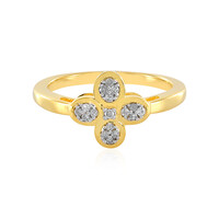 Anello in argento con Diamante I2 (I)