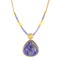 Collana in argento con Charoite